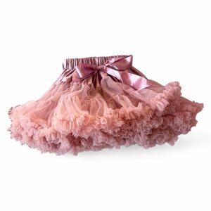 Posh Peanut Pink Ruffle Tutu Skirt 90 / 2T Balletcore Party Birthday